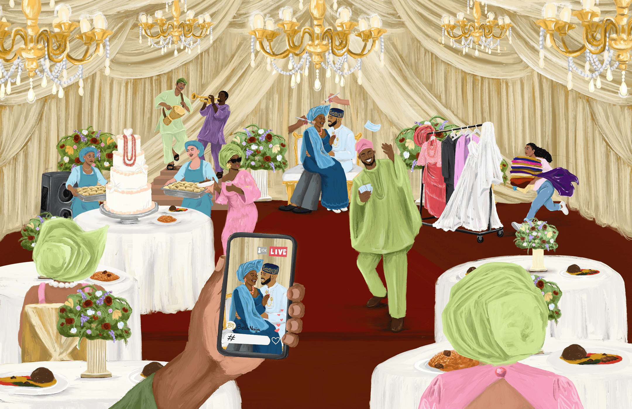 The Extravagant Economics of Lagos Weddings