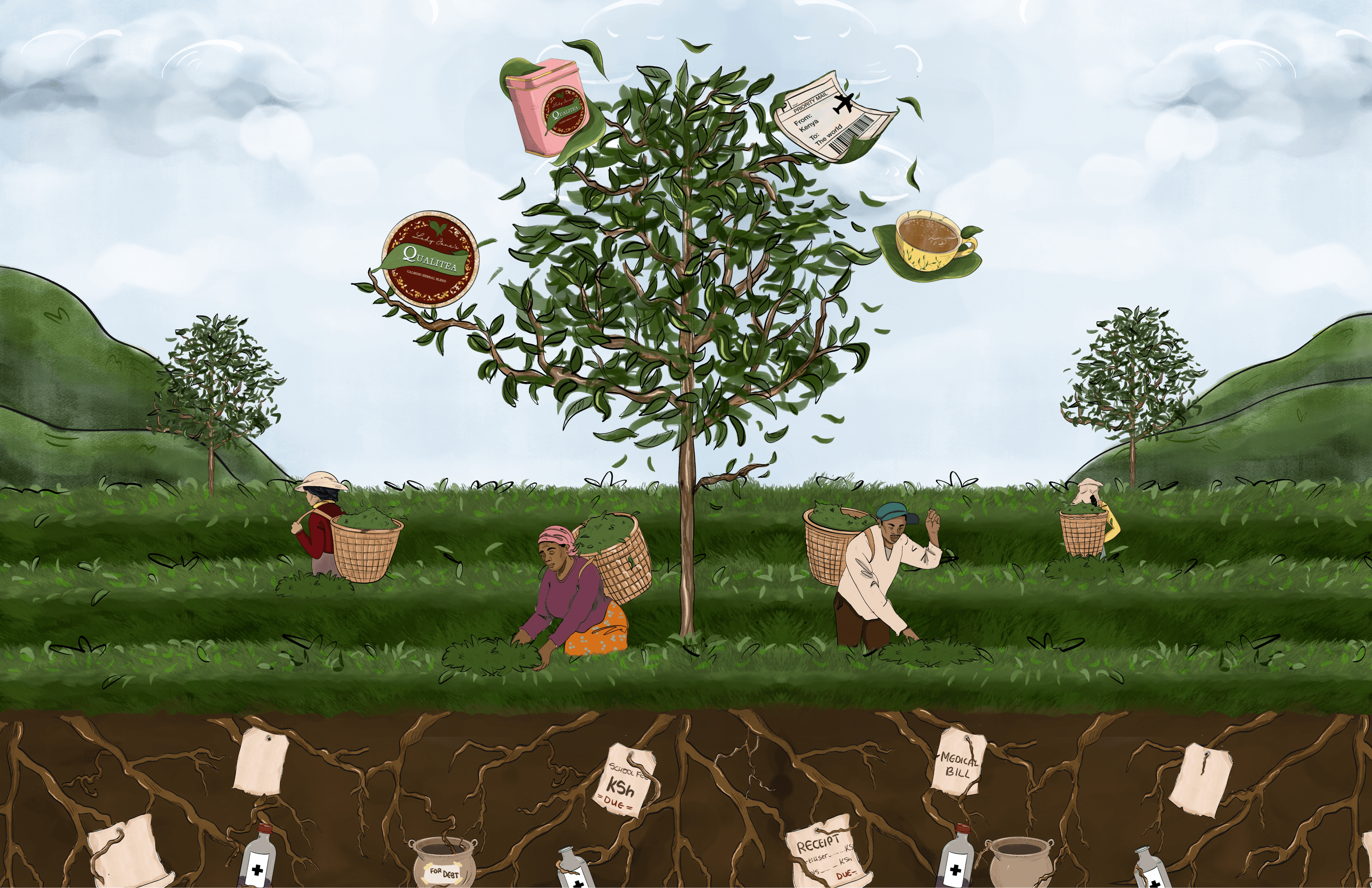 The Social Life of Tea Money in Kenya