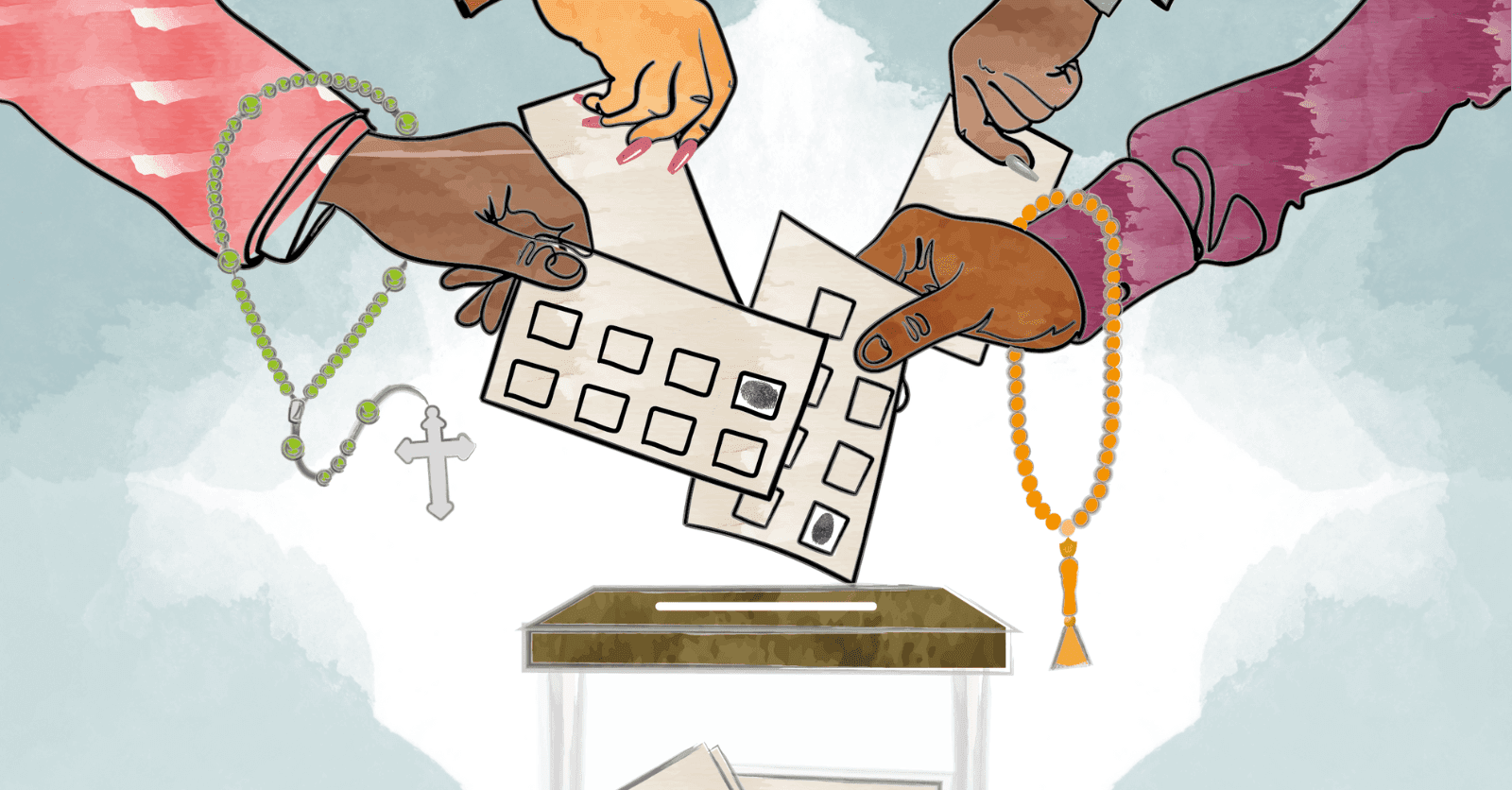 Praying for Peaceful Polls