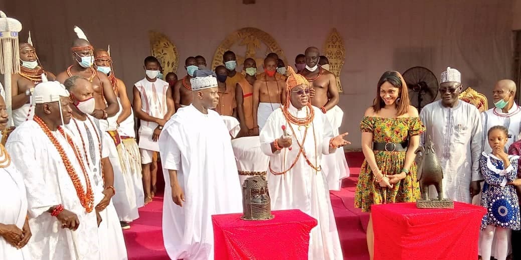 Two Benin Bronzes Have Officially Been Returned to Benin, Edo State