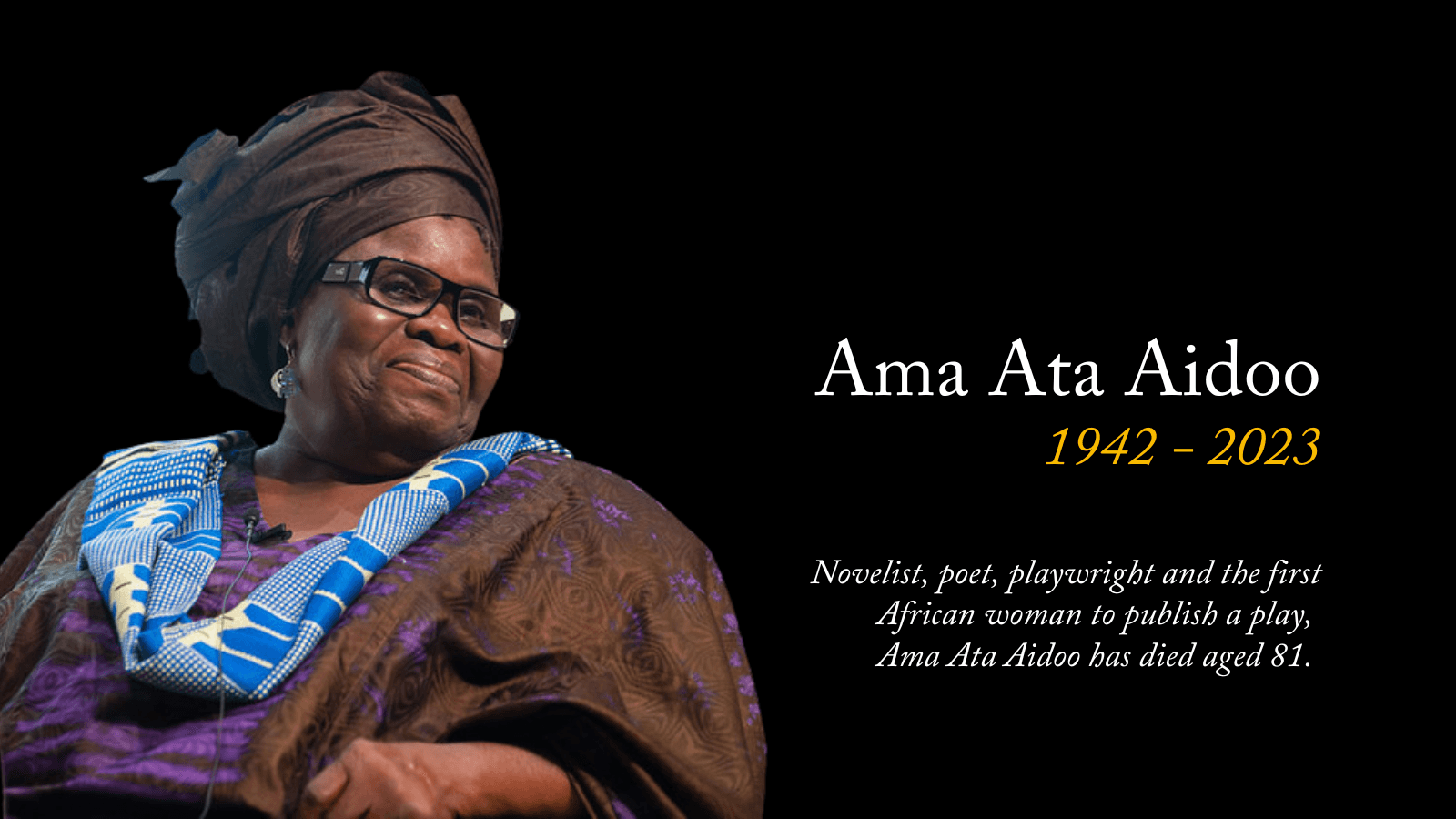 Ama Ata Aidoo’s Illimitable Voice