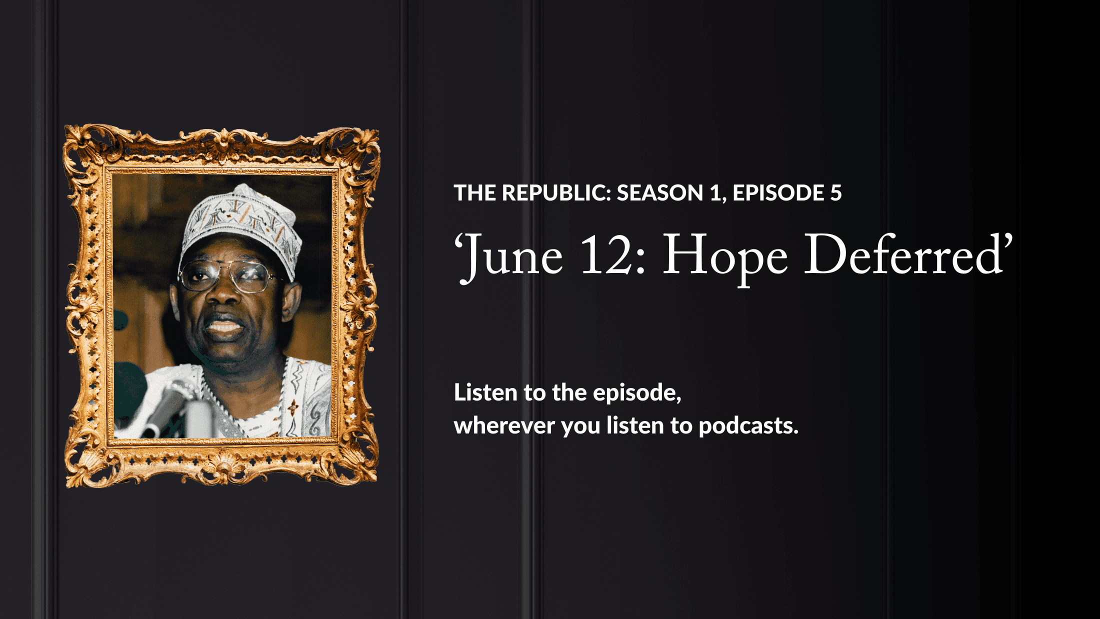 The Republic: Season 1, Episode 5 Transcript