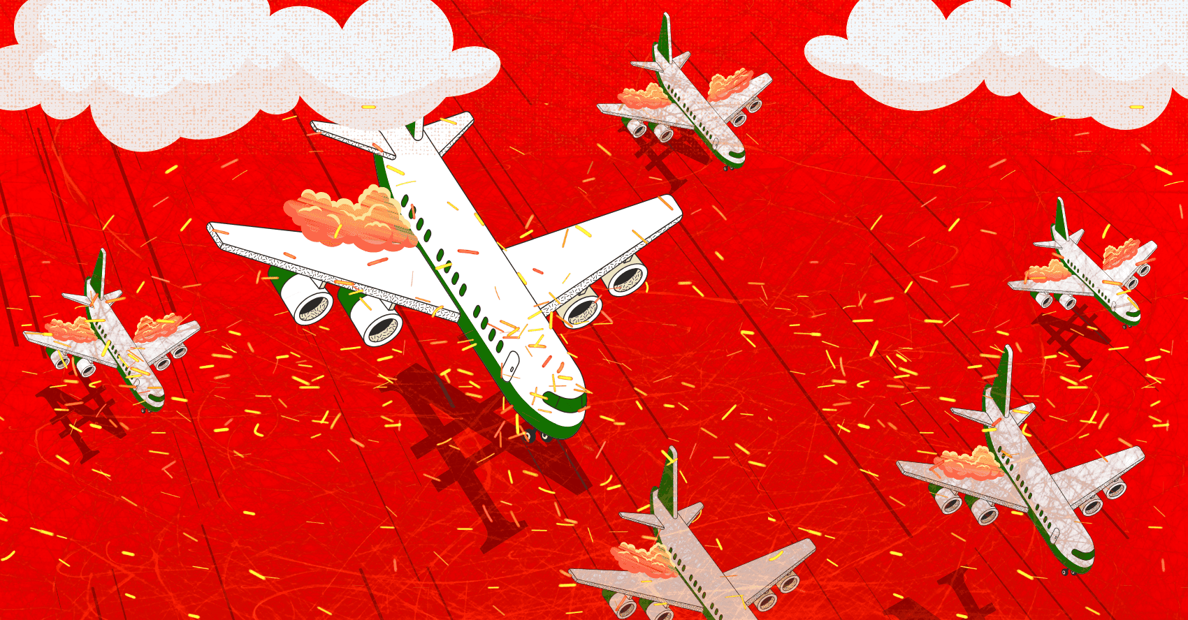 Falling Planes