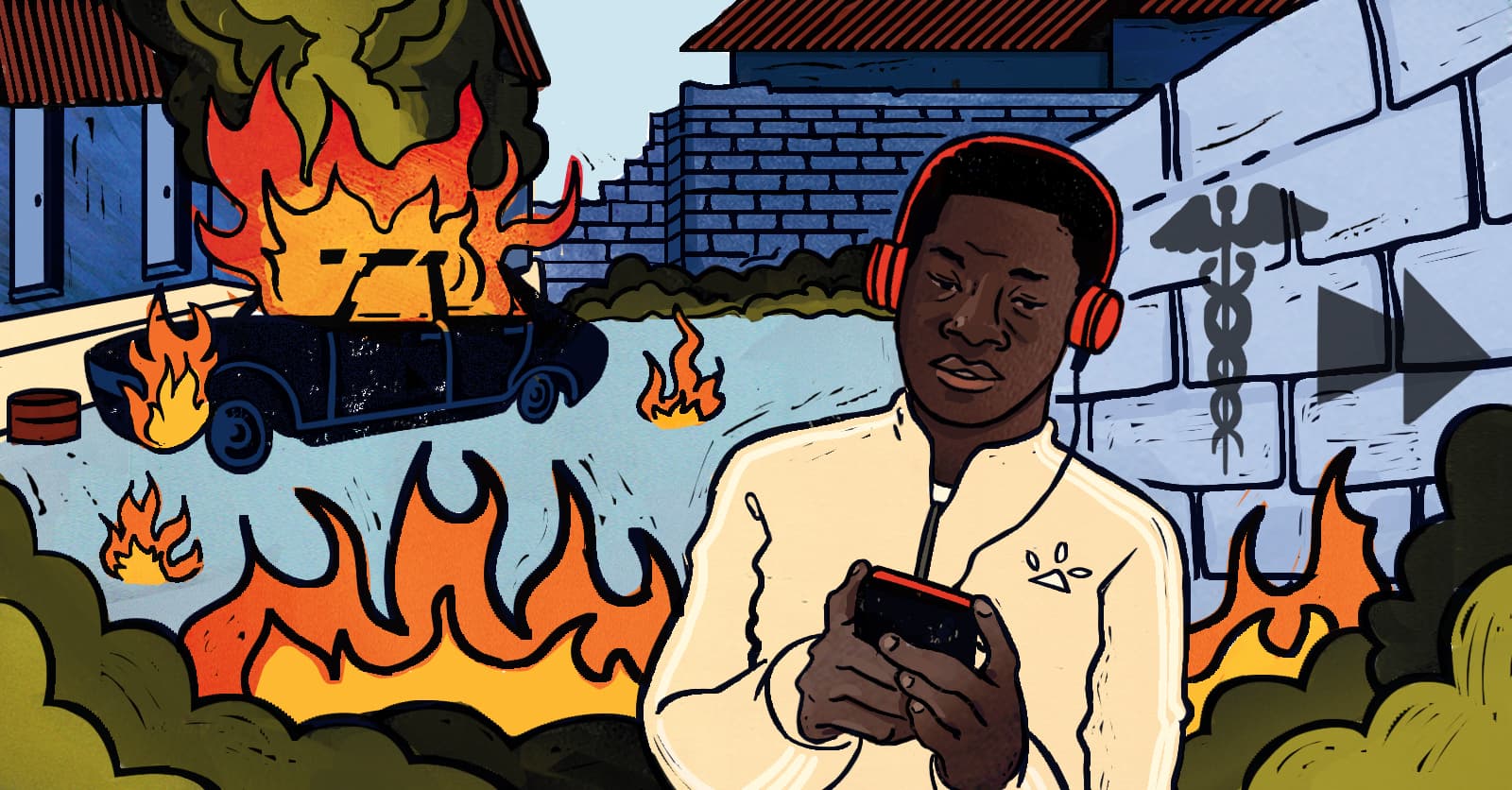 Fire and Blood and Kendrick Lamar in Jos