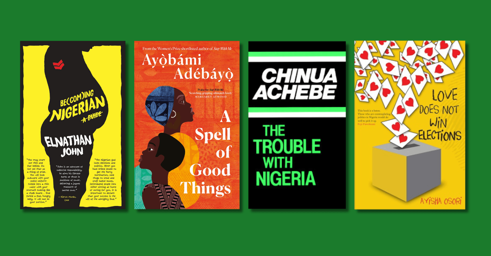 7 Books to Help You Understand Nigeria Today as the Country Turns 64