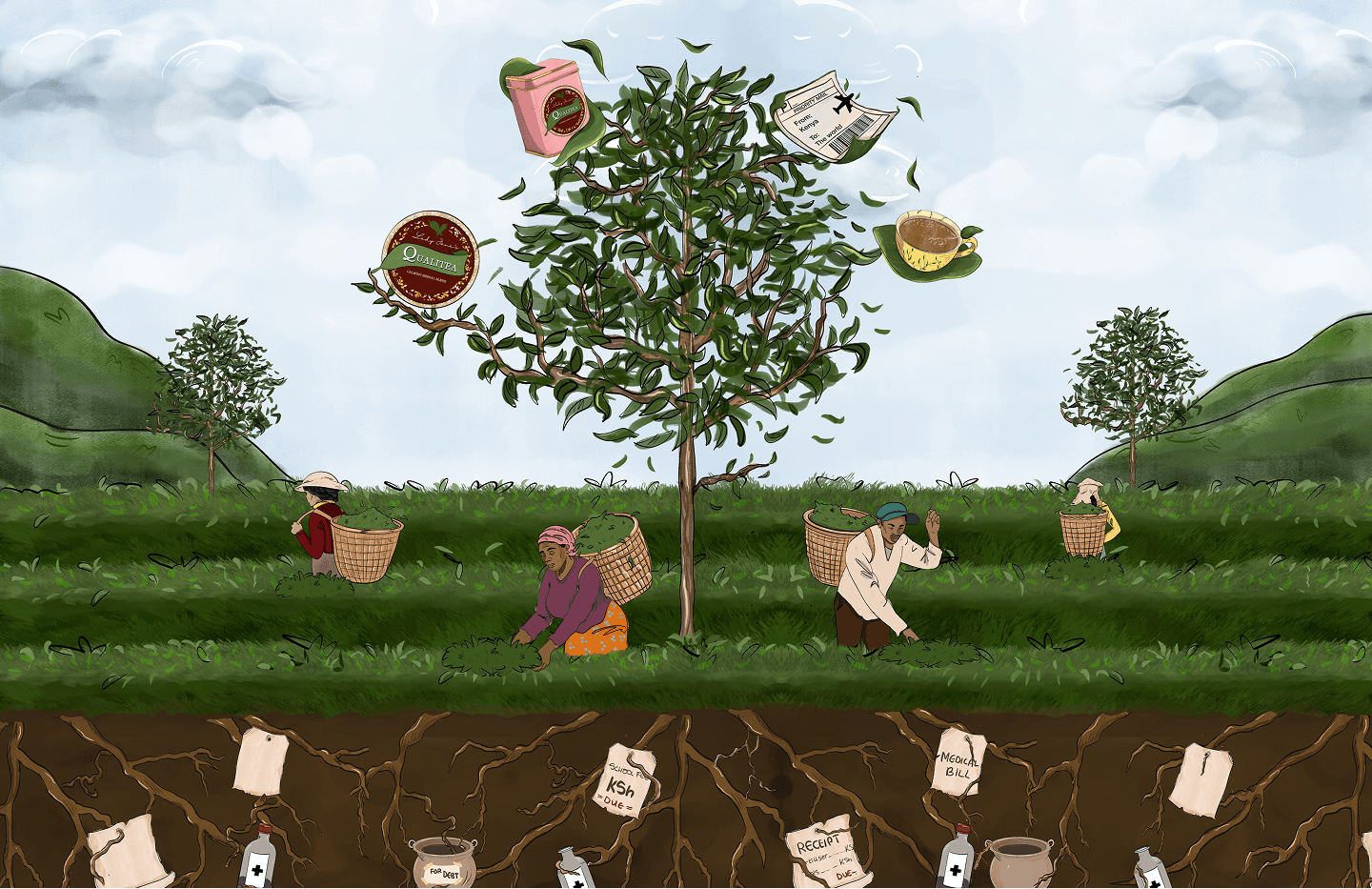 The Social Life of Tea Money in Kenya