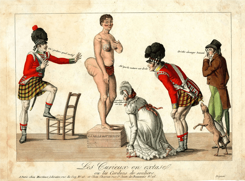 Saartjie Baartman and the Perpetual Public Spectacle of Blackness